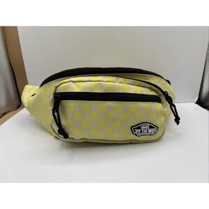 Vans Off The Wall Yellow Checkered Fanny Pack